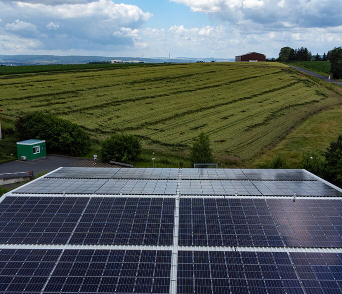 Photovoltaik-Dach der MKV GmbH