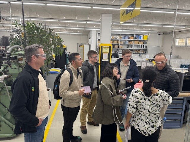 Visit of the Stanley workshop