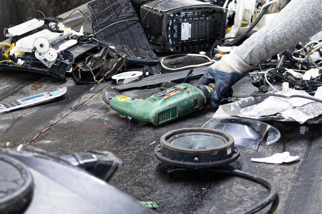 Sorting of power tools
