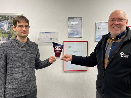 Award for 25 years of certified management systems